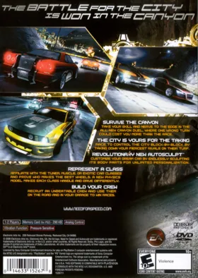 Need for Speed - Carbon box cover back